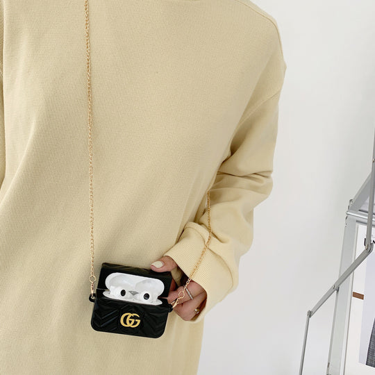 Luxury Fashion AirPods Case With Strap