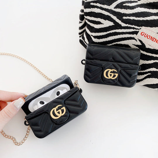 Luxury Fashion AirPods Case With Strap