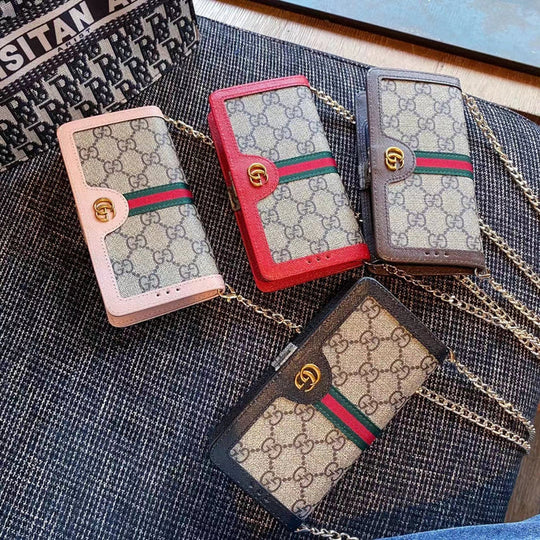 Luxury Phone Bag Case and Card Holder for Samsung