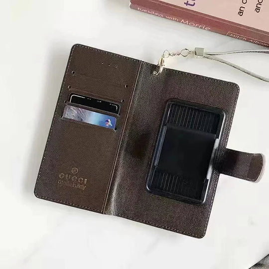 Luxury Phone Bag Case and Card Holder for Samsung