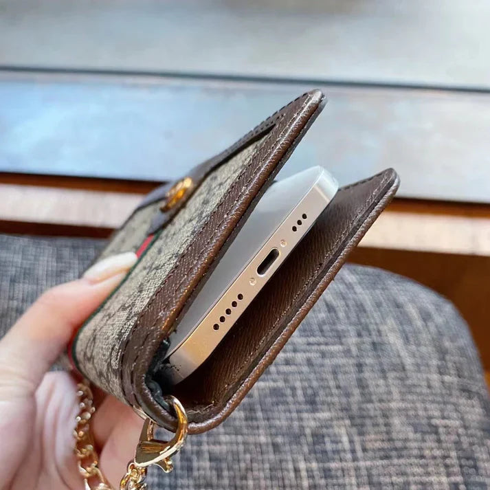 Luxury Phone Bag Case and Card Holder for Samsung