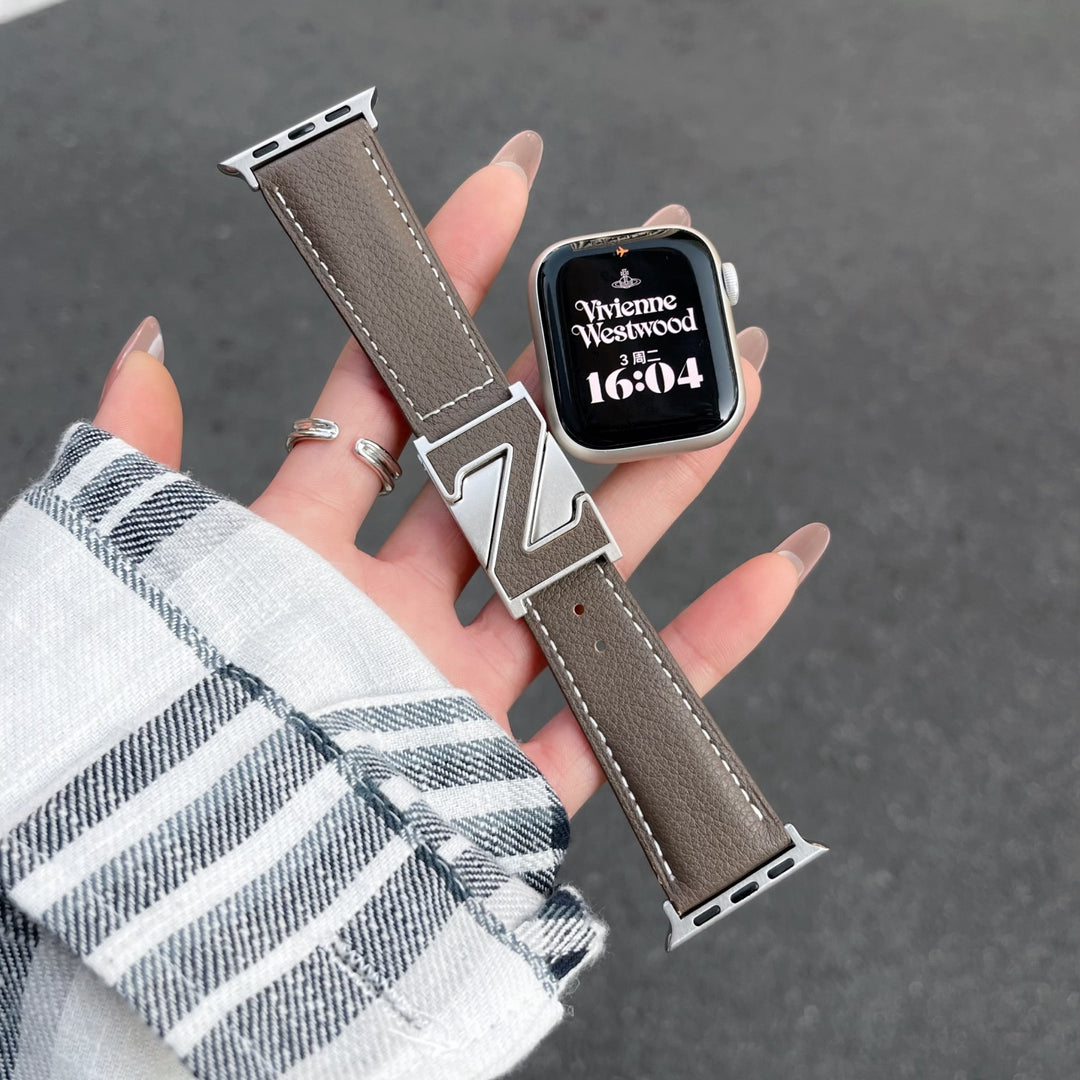 Z-Shaped Leather Strap