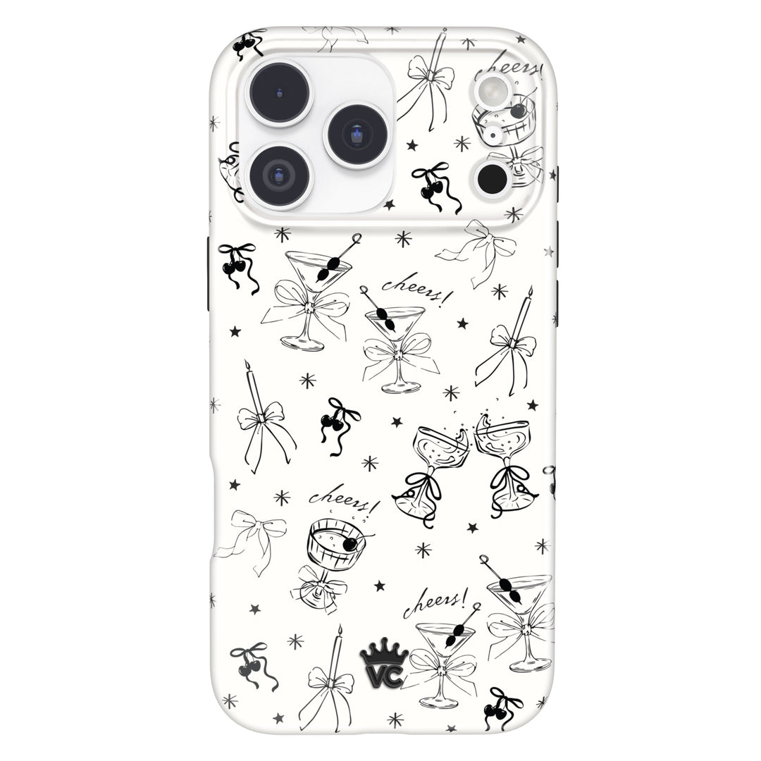 Martini Dreams iPhone Case – Chic Designer-Style Phone Cover