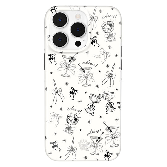 Martini Dreams iPhone Case – Chic Designer-Style Phone Cover