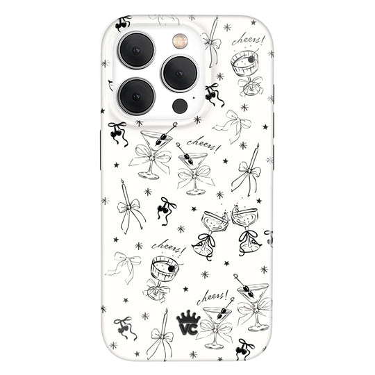 Martini Dreams iPhone Case – Chic Designer-Style Phone Cover
