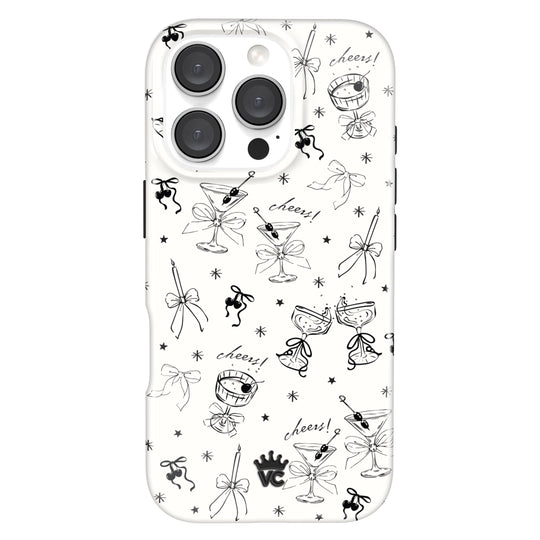 Martini Dreams iPhone Case – Chic Designer-Style Phone Cover