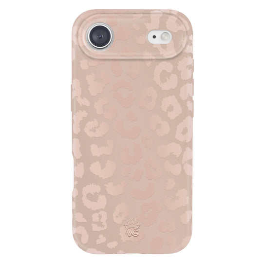 Nude Leopard iPhone Case – Trendy Protective Phone Cover