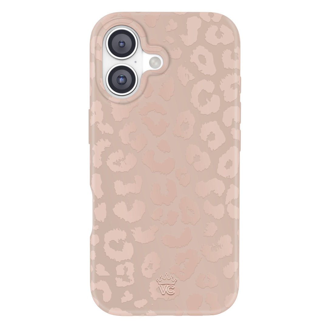 Nude Leopard iPhone Case – Trendy Protective Phone Cover