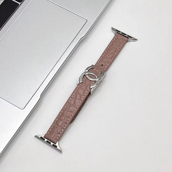 Double C Designer Apple Watch Band Strap
