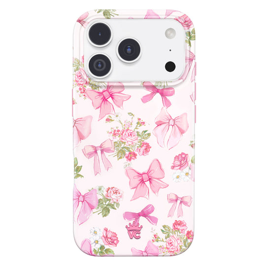 Posie Pink Bow iPhone Case – Cute Aesthetic Phone Cover