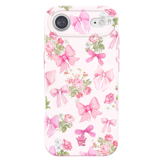 Posie Pink Bow iPhone Case – Cute Aesthetic Phone Cover