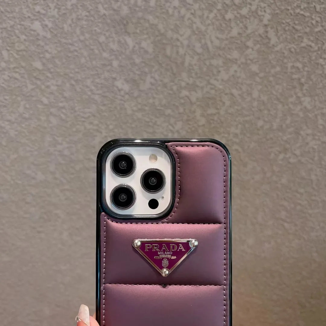 Puffer Phone Case – Luxury Designer Phone Case