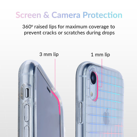 Off The Grid Holo iPhone Case – Luxury Aesthetic Phone Cover