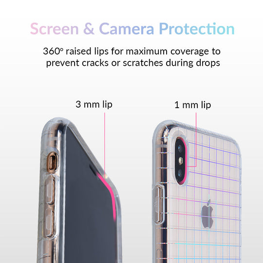 Off The Grid Holo iPhone Case – Luxury Aesthetic Phone Cover