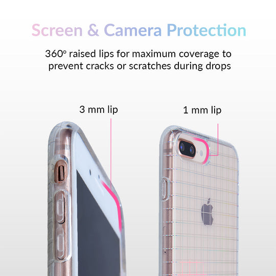 Off The Grid Holo iPhone Case – Luxury Aesthetic Phone Cover