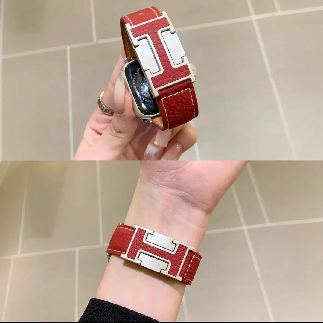Fashion Apple watch band Leather Strap