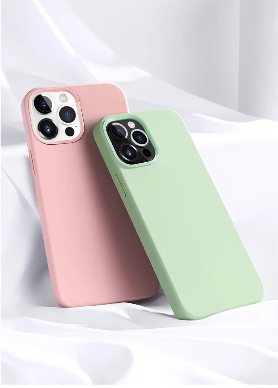 Shop Shockproof Matte Phone Case for iPhone 11–17 Pro Max & Plus – Anti-Fingerprint TPU Cover