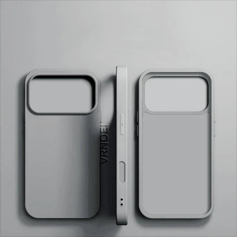 Shop Shockproof Matte Phone Case for iPhone 11–17 Pro Max & Plus – Anti-Fingerprint TPU Cover