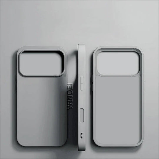 Shop Shockproof Matte Phone Case for iPhone 11–17 Pro Max & Plus – Anti-Fingerprint TPU Cover
