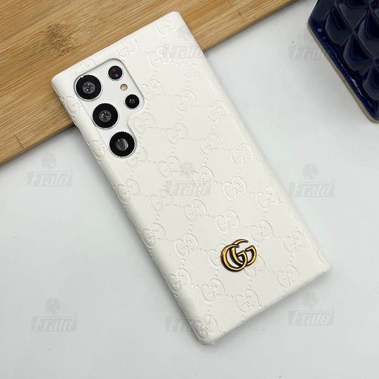 Luxury Fashion Brand Leather Case For Samsung Galaxy