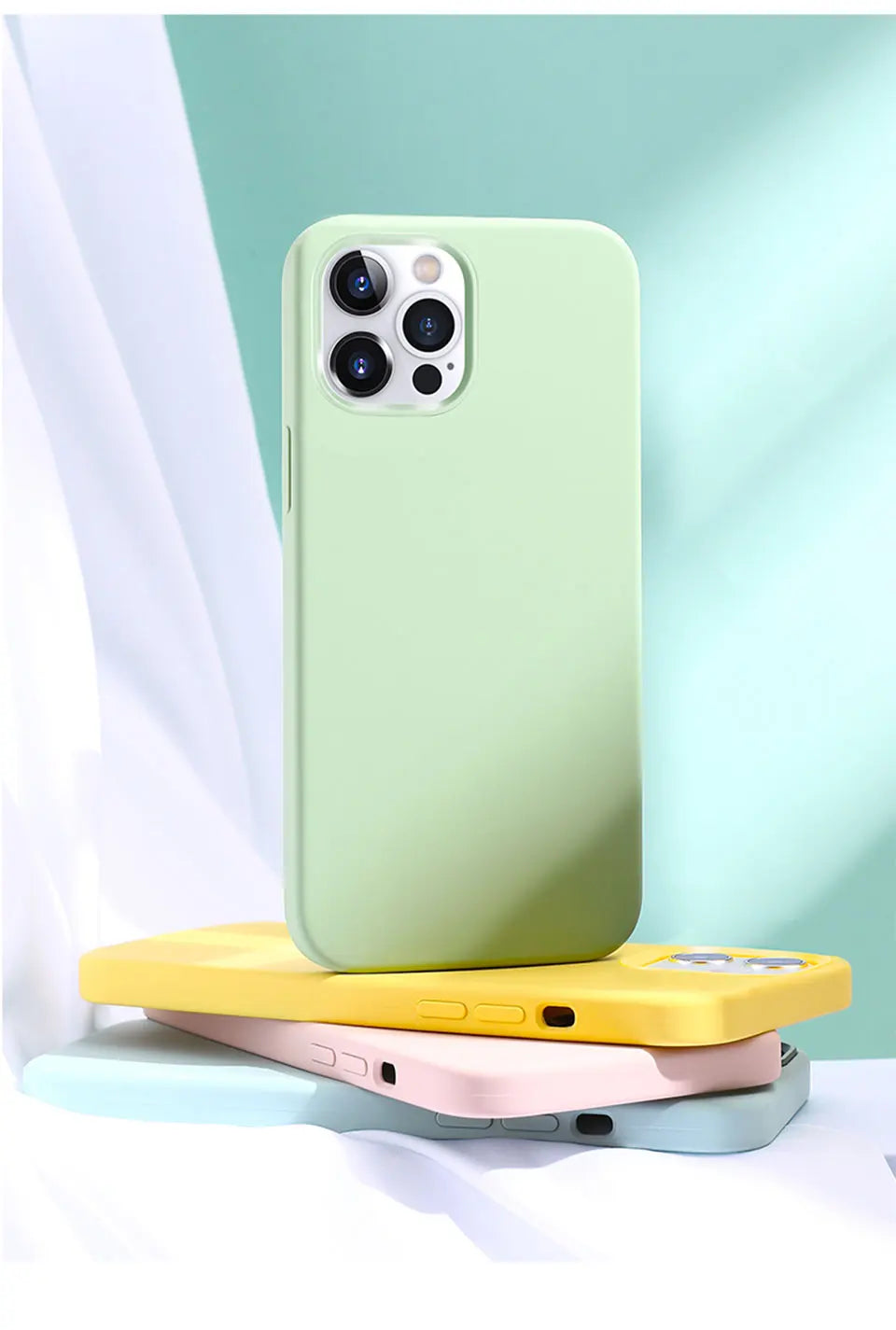 Shop Shockproof Matte Phone Case for iPhone 11–17 Pro Max & Plus – Anti-Fingerprint TPU Cover