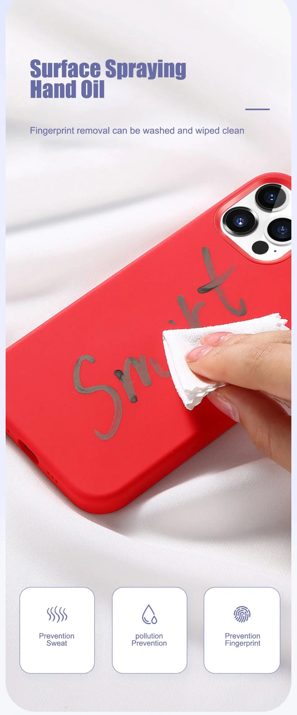 Shop Shockproof Matte Phone Case for iPhone 11–17 Pro Max & Plus – Anti-Fingerprint TPU Cover