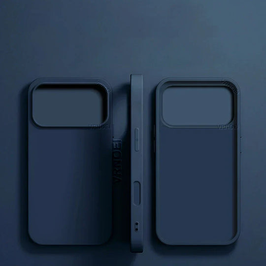 Shop Shockproof Matte Phone Case for iPhone 11–17 Pro Max & Plus – Anti-Fingerprint TPU Cover