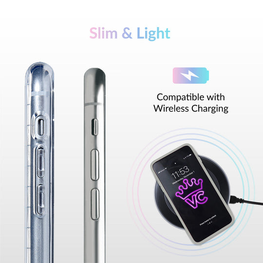 Off The Grid Holo iPhone Case – Luxury Aesthetic Phone Cover