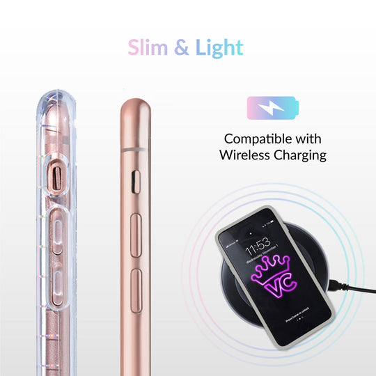 Off The Grid Holo iPhone Case – Luxury Aesthetic Phone Cover