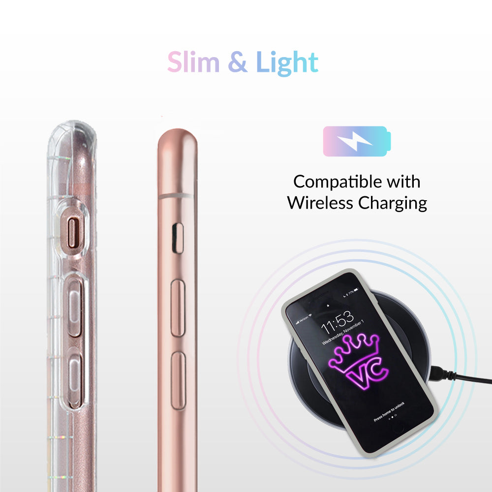 Off The Grid Holo iPhone Case – Luxury Aesthetic Phone Cover