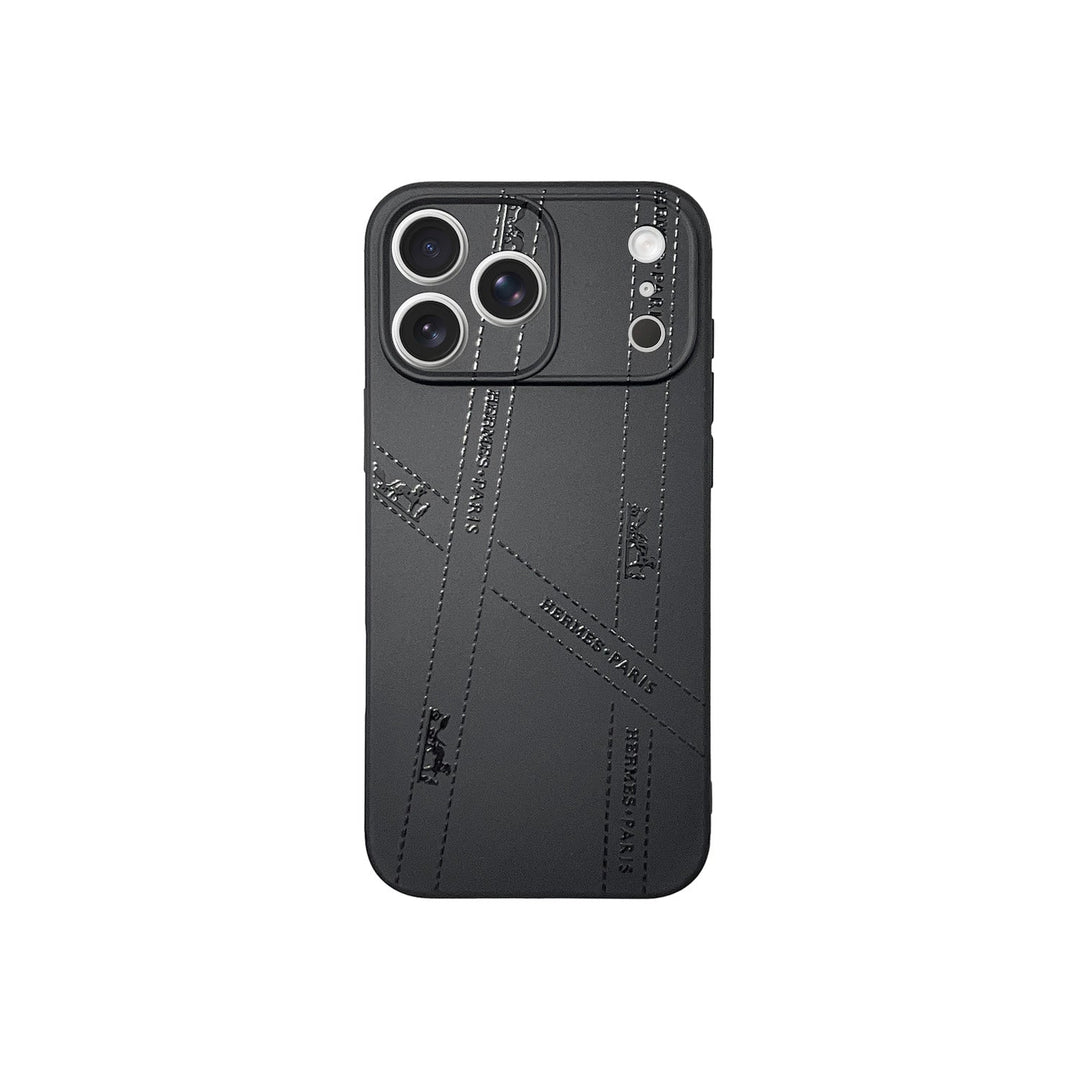 Lux All Black Phone Case For iPhone 17/ 16/ 15/ 14