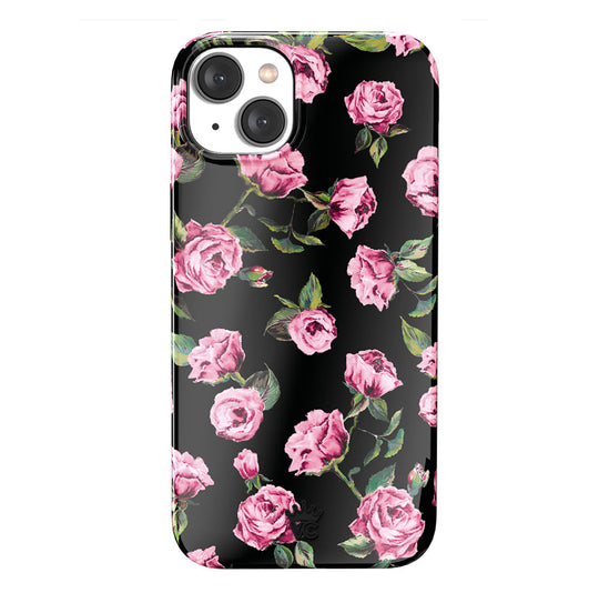 Pink Rose Floral iPhone Case – Stylish Slim Phone Cover