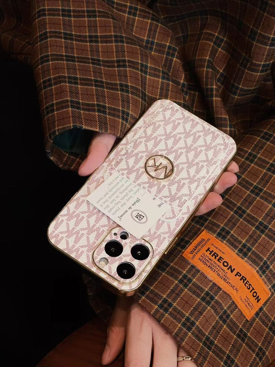 Stylish Monogram Phone Cases with Card Holder