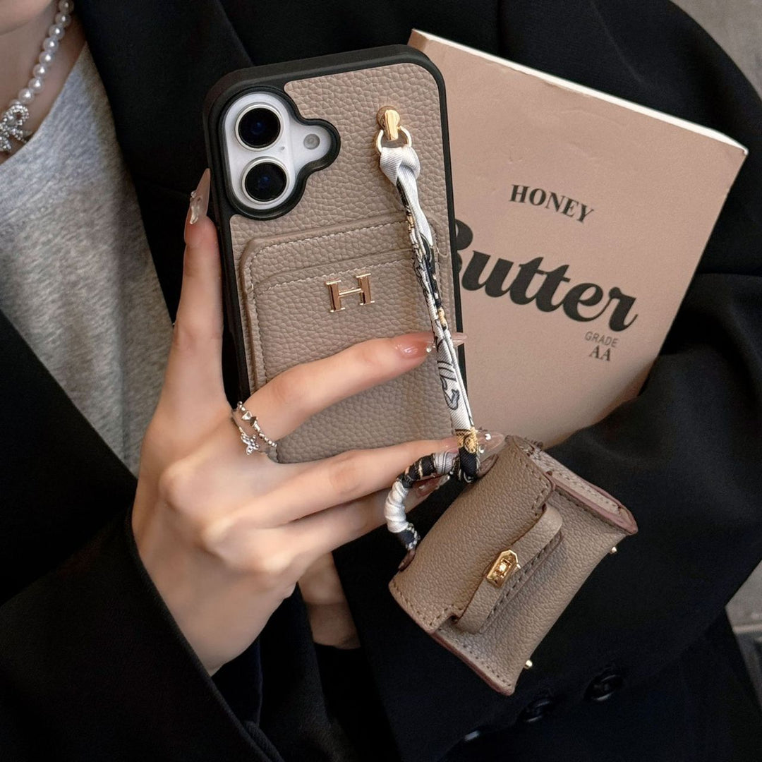 Luxury Case With Airpods Case For iPhone