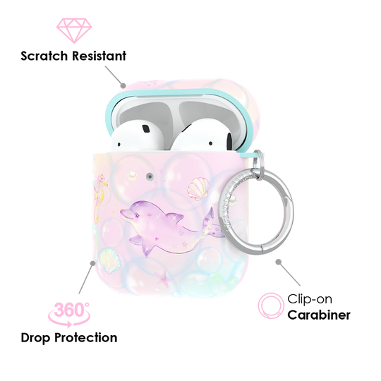 Aqua Angels AirPods Case – Cute Protective Cover