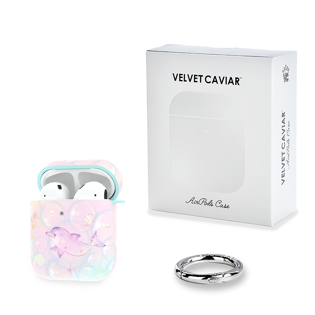 Aqua Angels AirPods Case – Cute Protective Cover