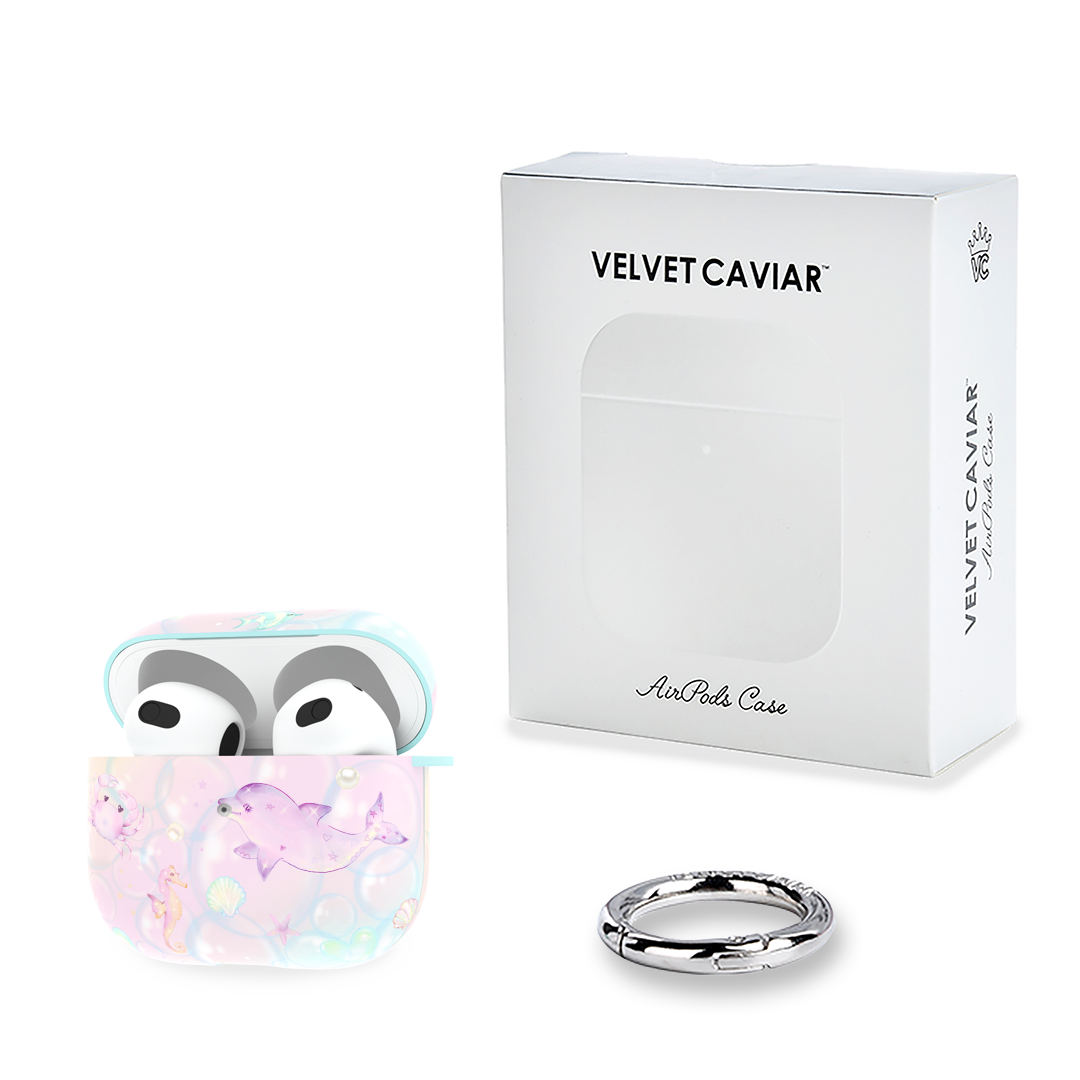 Aqua Angels AirPods Case – Cute Protective Cover