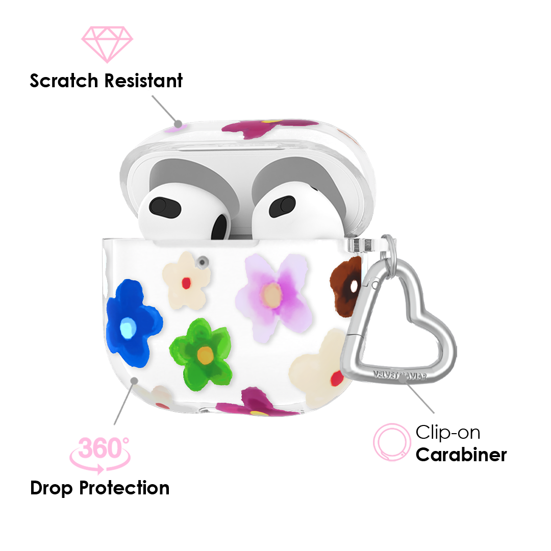Flower Power AirPods Case – Cute Protective Cover