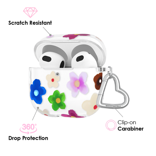 Flower Power AirPods Case – Cute Protective Cover