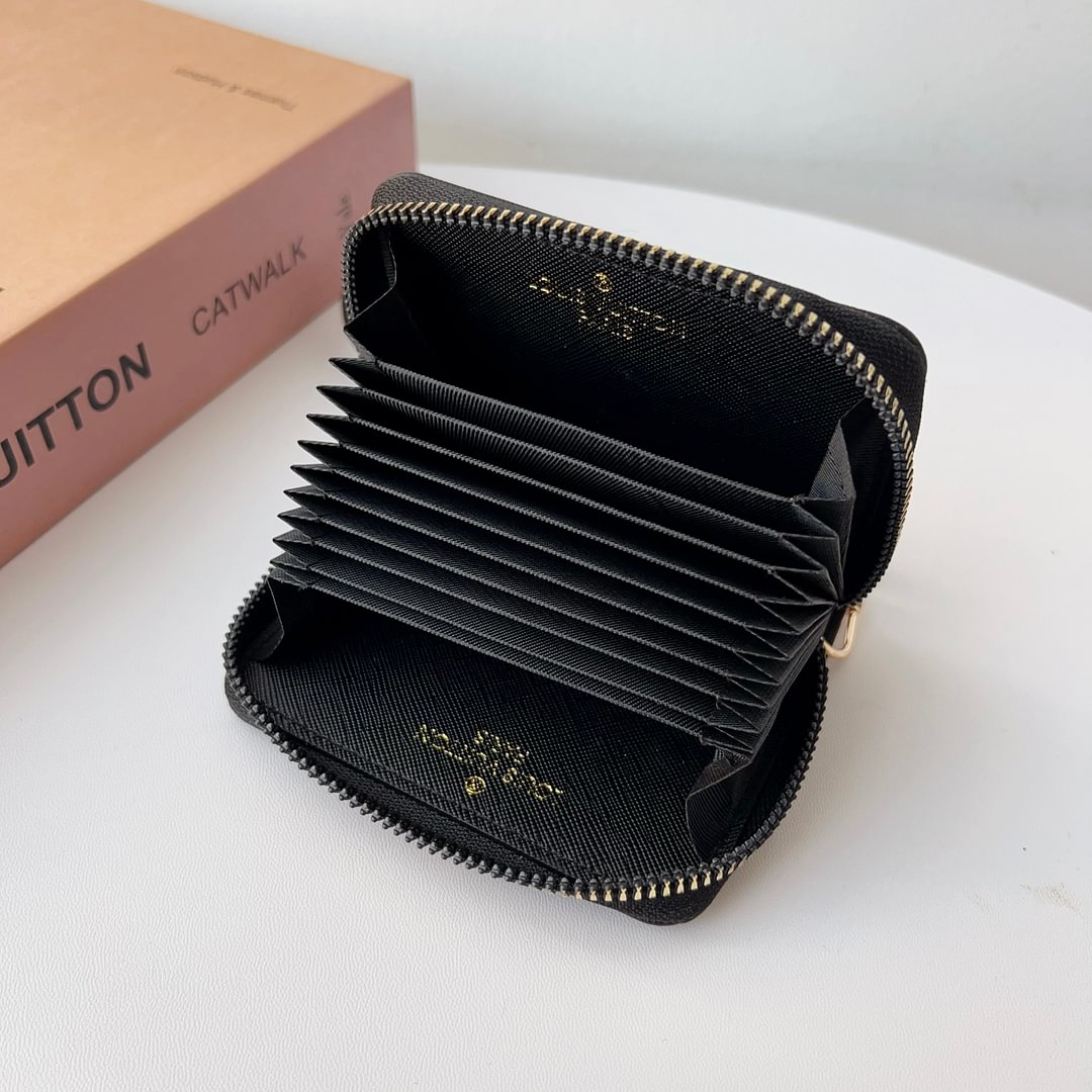 Mini Handbag Zip Wallet Card Holder Leather Coin Purse