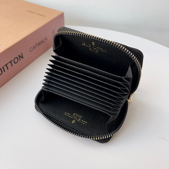 Mini Handbag Zip Wallet Card Holder Leather Coin Purse