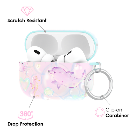 Aqua Angels AirPods Case – Cute Protective Cover