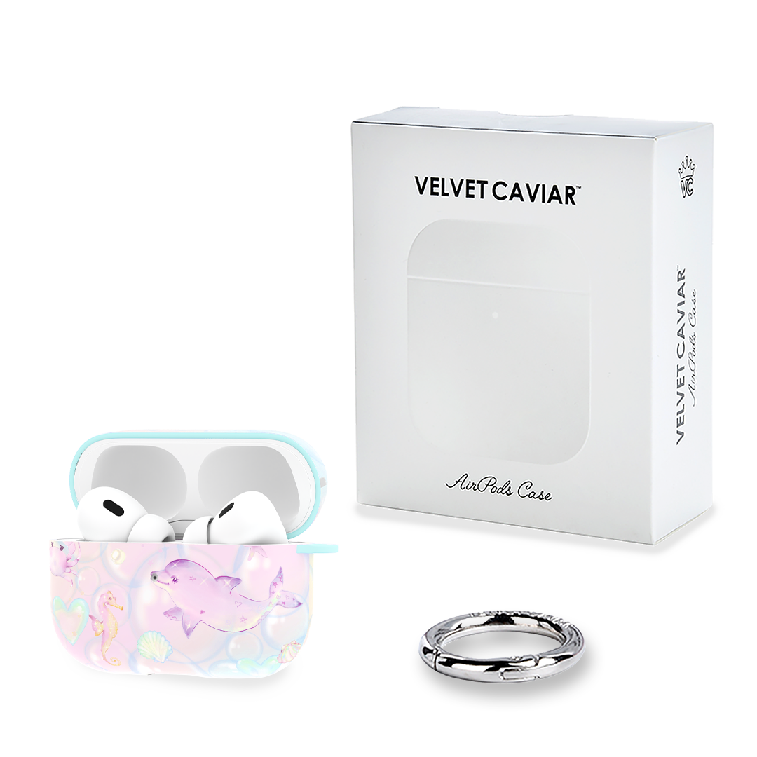 Aqua Angels AirPods Case – Cute Protective Cover