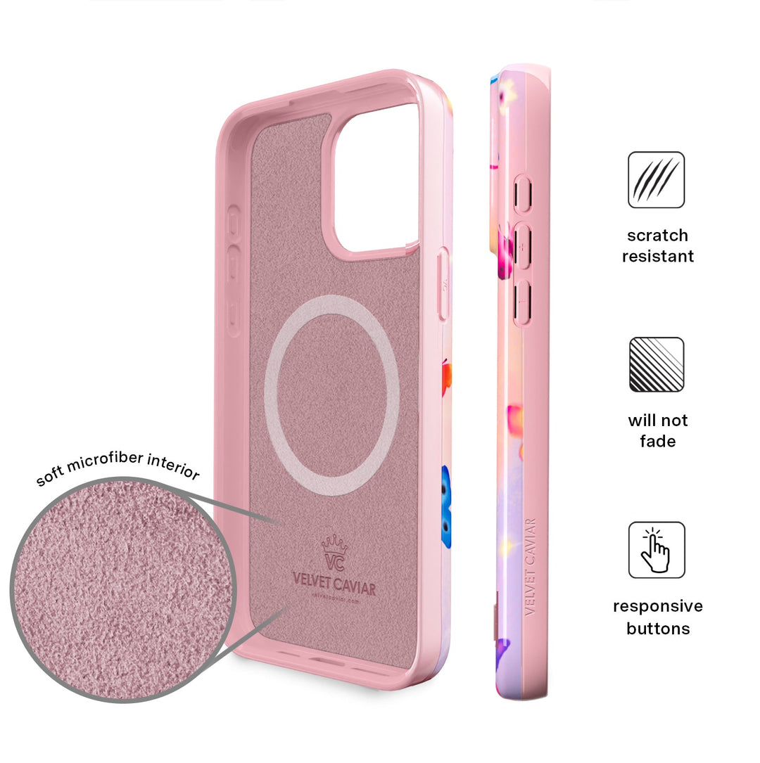 Aura Butterfly iPhone Case – Trendy Protective Phone Cover