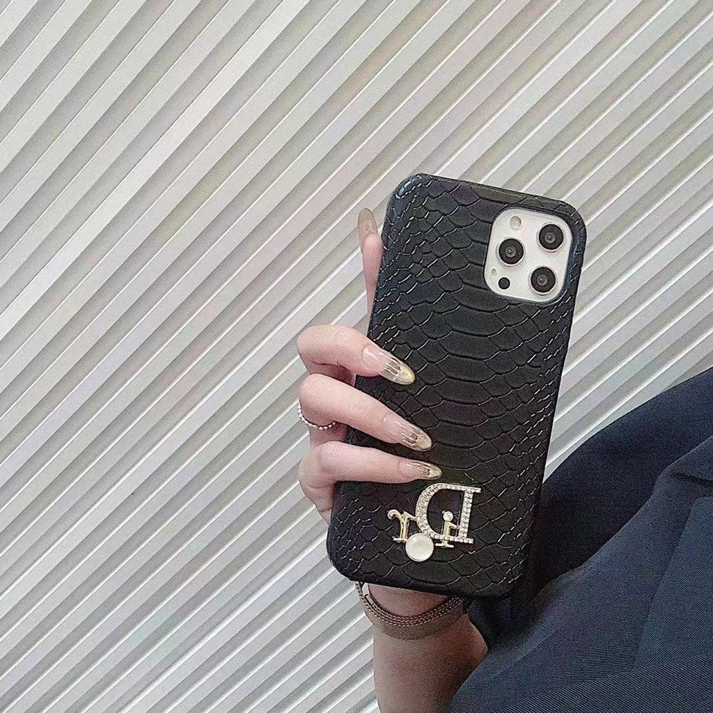 Luxury Snake Skin Textured Phone Case