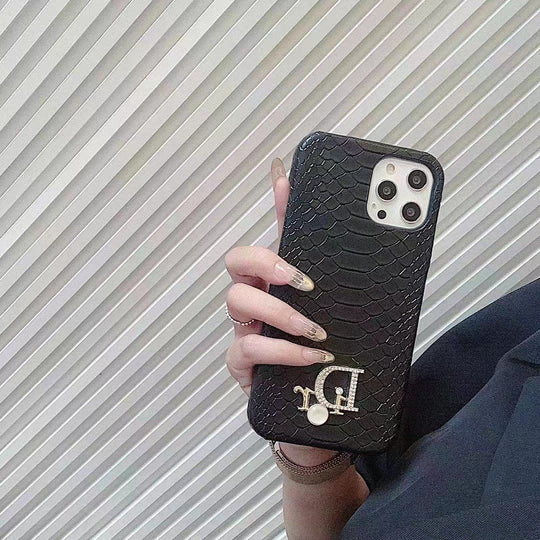 Luxury Snake Skin Textured Phone Case