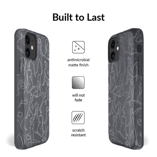 Beautiful Bodies Smoke iPhone Case – Luxury Aesthetic Phone Cover