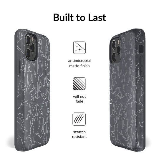 Beautiful Bodies Smoke iPhone Case – Luxury Aesthetic Phone Cover