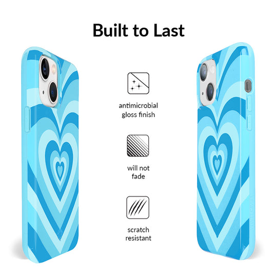 Blue Sweethearts iPhone Case – Cute Aesthetic Phone Cover