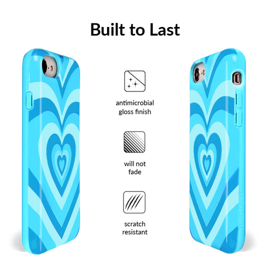 Blue Sweethearts iPhone Case – Cute Aesthetic Phone Cover